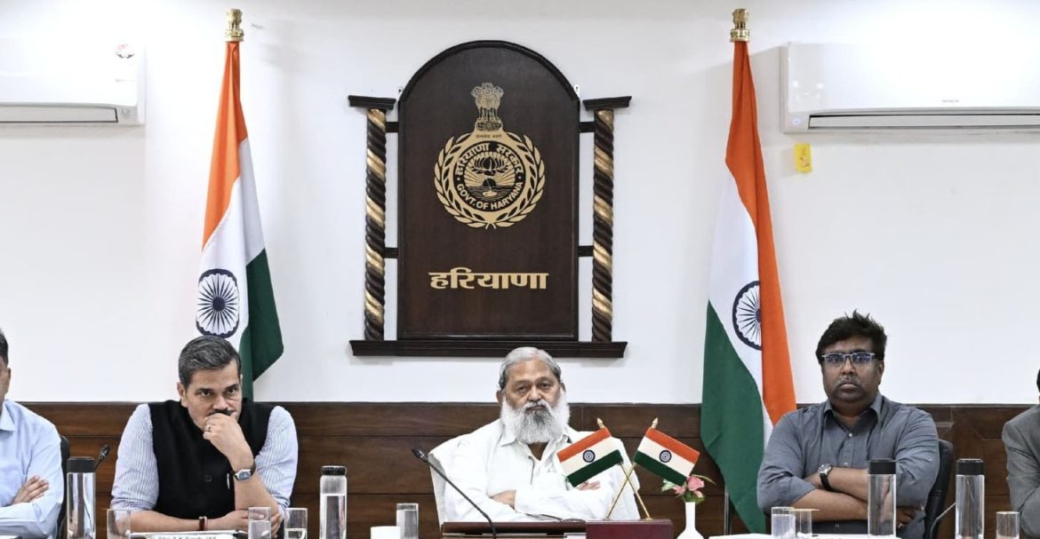 मंत्री श्री अनिल विज: प्रदेश के बिजली उपभोक्ताओं के बिल आधार कार्ड से जुड़ेंगे।