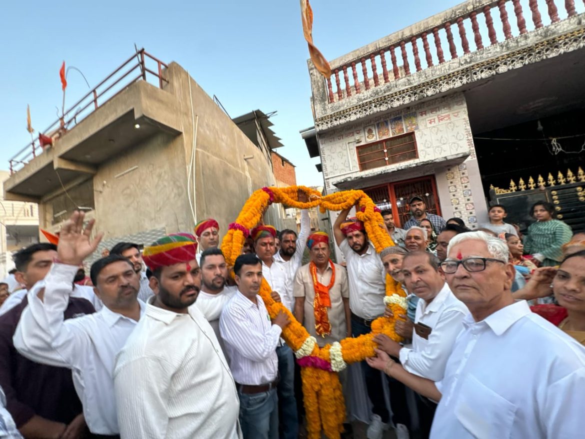 विधानसभा अध्यक्ष श्री वासुदेव देवनानी के निर्देश पर अजमेर उत्तर विधानसभा क्षेत्र की चार प्रमुख सड़कों का नामकरण किया