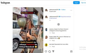Rakhi Sawant Viral Video: ये एक्ट्रेस, जो पाकिस्तानी एक्टर से शादी करने वाली थीं, हमले के बाद पाकिस्तान के खिलाफ उठाई बंदूक