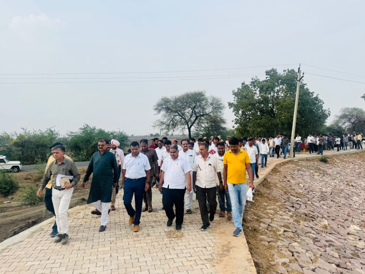 कोटा प्रभारी मंत्री श्री गौतम कुमार दक ने लक्ष्मीपुरा तालाब का किया निरीक्षण, जल संरक्षण में बढ़ाई जागरूकता