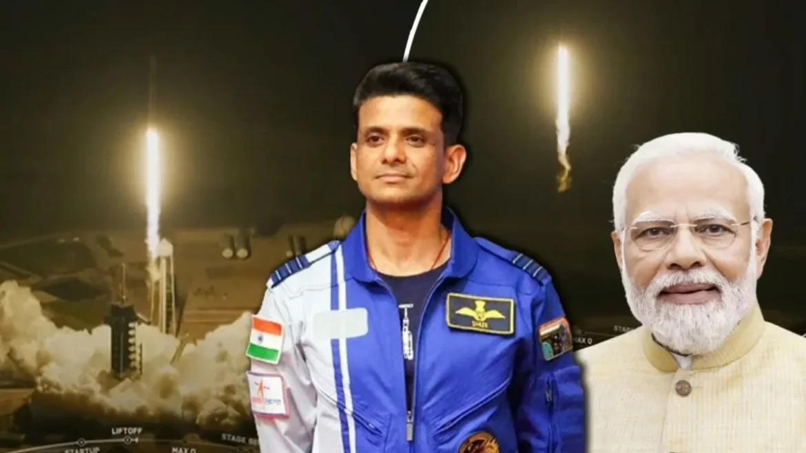 प्रधानमंत्री मोदी ने ग्रुप कैप्टन शुभांशु शुक्ला का अंतरिक्ष मिशन से लौटने पर किया भव्य स्वागत