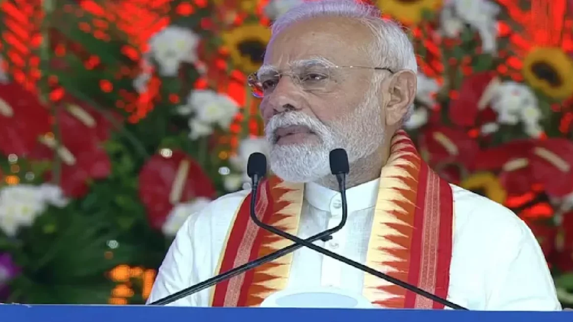 पीएम मोदी ने बिहार के पूर्णिया में आरजेडी-कांग्रेस को दी चेतावनी, घुसपैठियों को हटाने का जताया संकल्प
