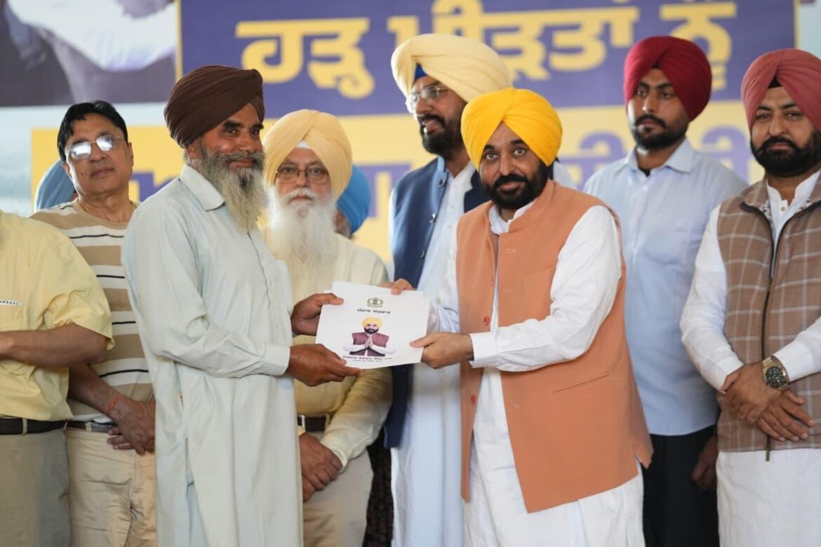 पंजाब में दीवाली से पहले बाढ़ पीड़ितों को ₹20,000 रुपए प्रति एकड़ की बड़ी राहत, मात्र 30 दिनों में ₹209 करोड़ जारी