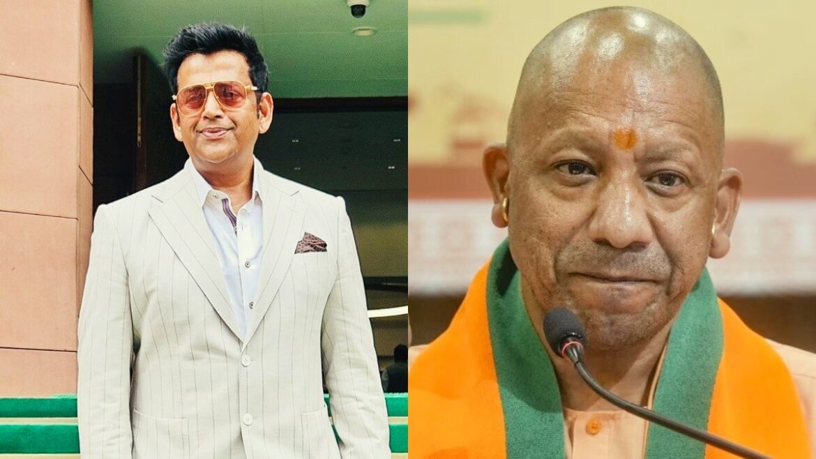 मुख्यमंत्री योगी आदित्यनाथ ने गोरखपुर में गरीबों को दिया घर का तोहफा, रवि किशन की ली चुटकी