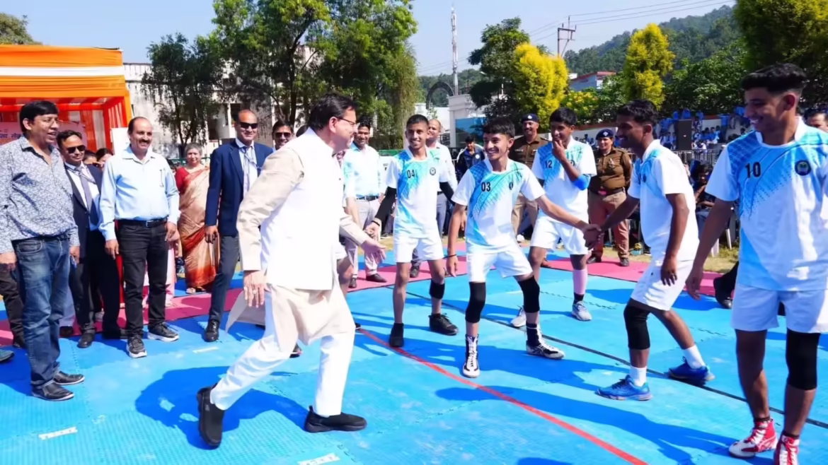 सांसद खेल महोत्सव 2025: मुख्यमंत्री पुष्कर सिंह धामी ने किया शुभारंभ, खिलाड़ियों संग खेली कबड्डी - बोले, स्थानीय खेलों को मिलेगा बढ़ावा