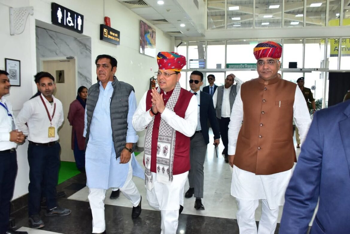 मुख्यमंत्री पुष्कर सिंह धामी ने पुष्कर धर्मशाला के दूसरे तल का किया लोकार्पण, 50 लाख रुपये की अतिरिक्त मदद की घोषणा