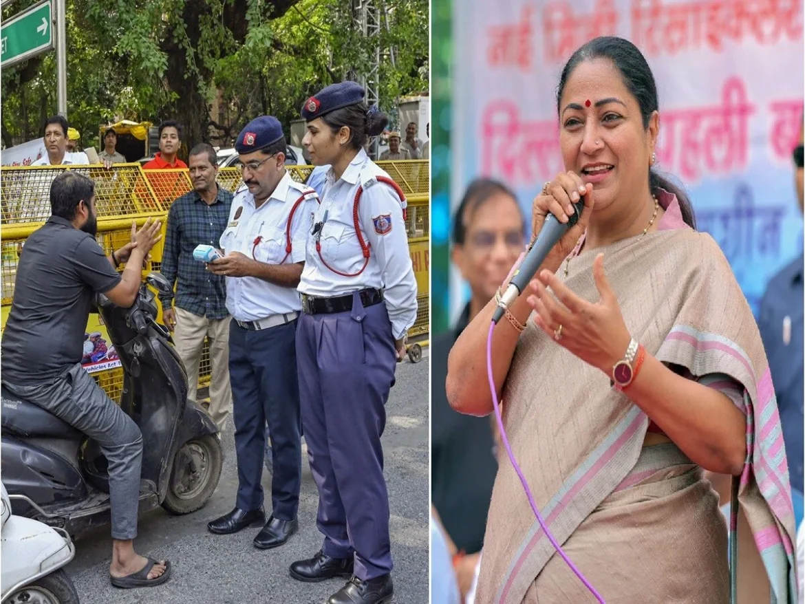 दिल्ली सरकार की ट्रैफिक चालान माफी योजना: 10 साल पुराने चालानों पर 70% तक की छूट