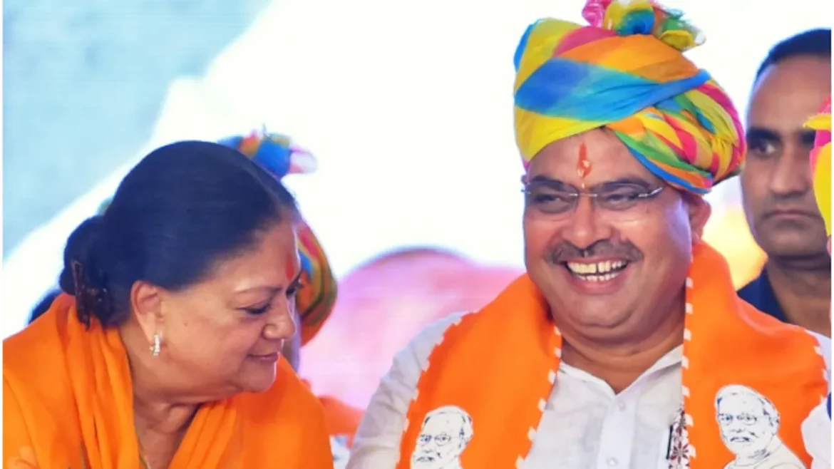 अंता उपचुनाव: मुख्यमंत्री भजनलाल शर्मा और पूर्व मुख्यमंत्री वसुंधरा राजे करेंगे पहली बार साथ प्रचार, BJP के रोड शो में होगा शक्ति प्रदर्शन