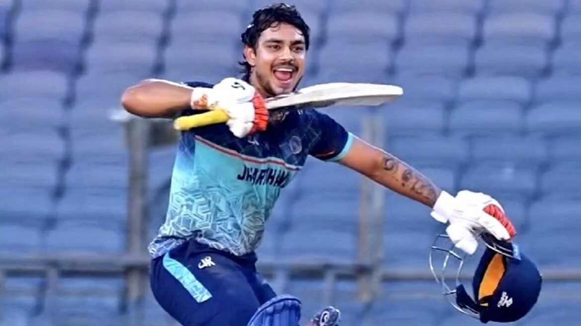 ईशान किशन ने 33 गेंद में तोड़ा वैभव सूर्यवंशी का रिकॉर्ड, विजय हजारे ट्रॉफी में मचाया धमाल