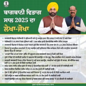 पंजाब की बागबानी को मिला नया मुकाम, 7100 करोड़ के निवेश से खेती में बदलाव