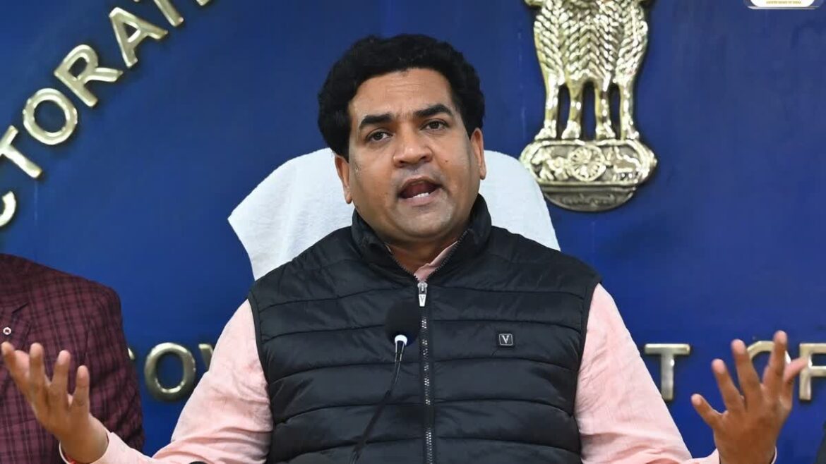 दिल्ली विधानसभा शीतकालीन सत्र: शीश महल और जल बोर्ड की CAG रिपोर्ट पेश होंगी, मंत्री कपिल मिश्रा ने दी जानकारी
