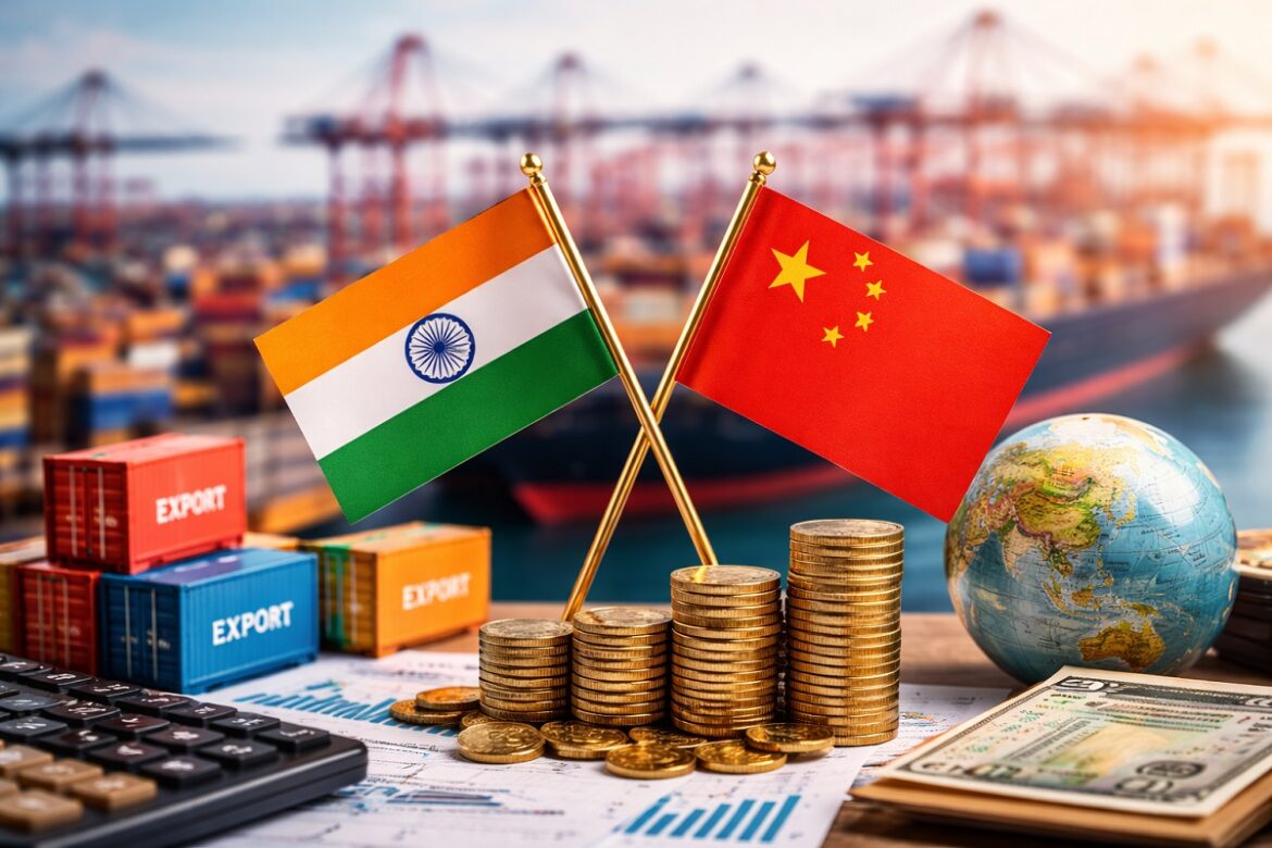 India-China Trade: यूएस हाई टैरिफ के बीच भारत का चीन को निर्यात 33% बढ़ा, अप्रैल-नवंबर में 12.22 अरब डॉलर तक पहुंचा