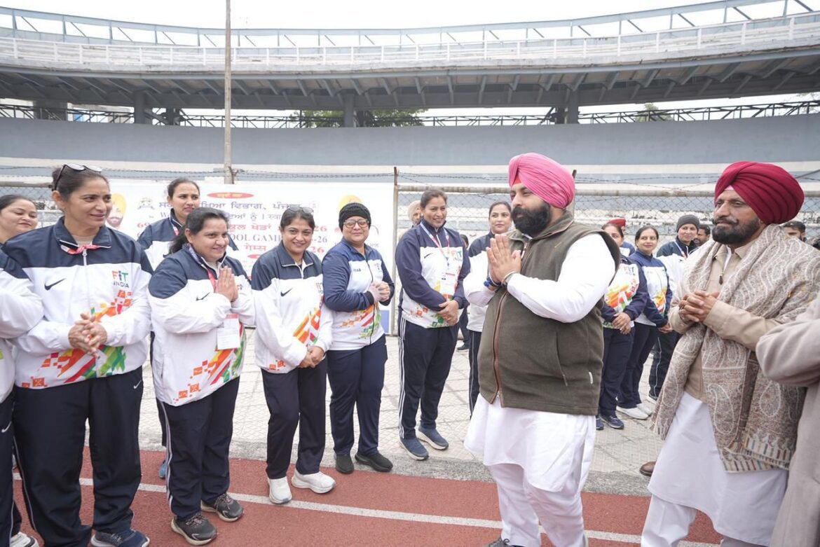 हरजोत सिंह बैंस: युवाओं को खेलों से जोड़ने की दिशा में बड़ा कदम, पंजाब में 3,100 खेल मैदान जल्द