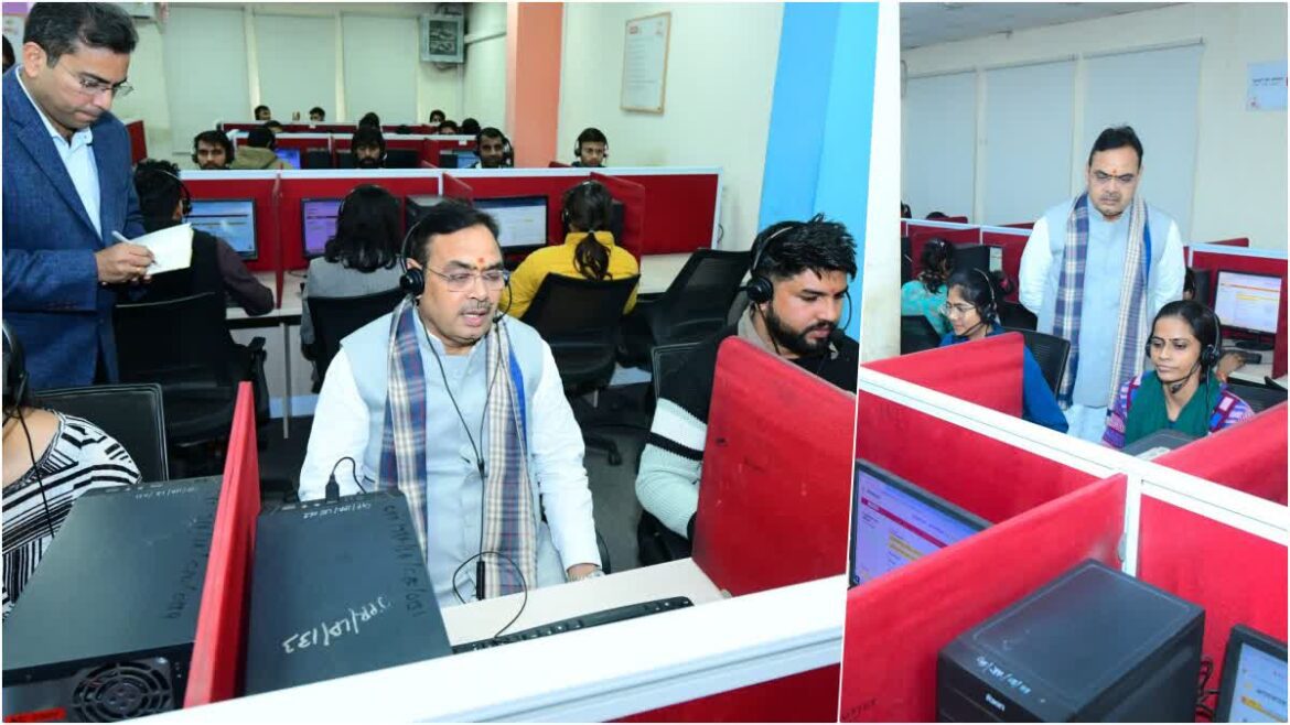 मुख्यमंत्री भजनलाल शर्मा ने फिर 181 हेल्पलाइन सेंटर का किया निरीक्षण, दिए त्वरित निस्तारण के सख्त निर्देश