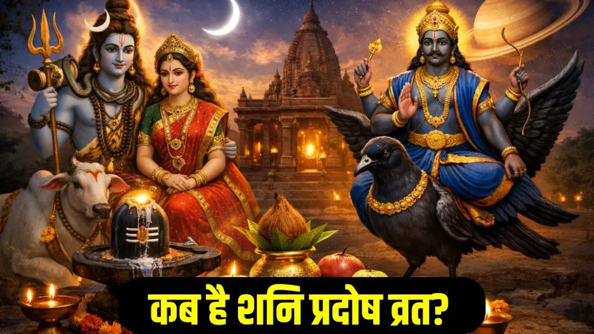 शनि प्रदोष व्रत 2026: सिद्धि योग के साथ महादेव की पूजा से बढ़ेगा भाग्य और शनि दोषों से मुक्ति