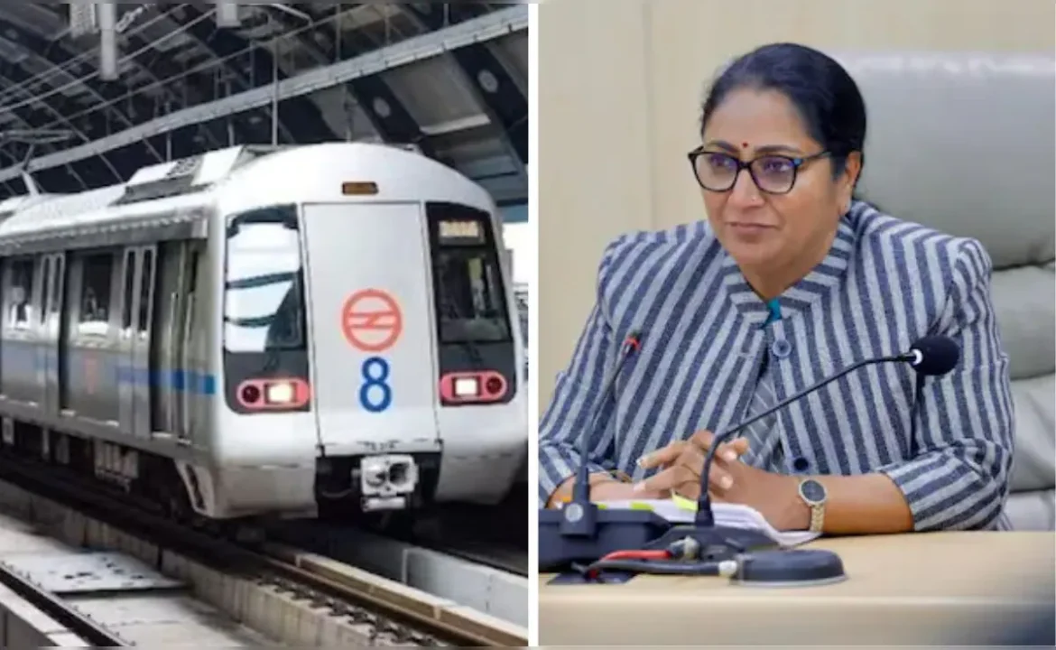 दिल्ली में तीन नए मेट्रो कॉरिडोर: मुख्यमंत्री रेखा गुप्ता ने दी हरी झंडी