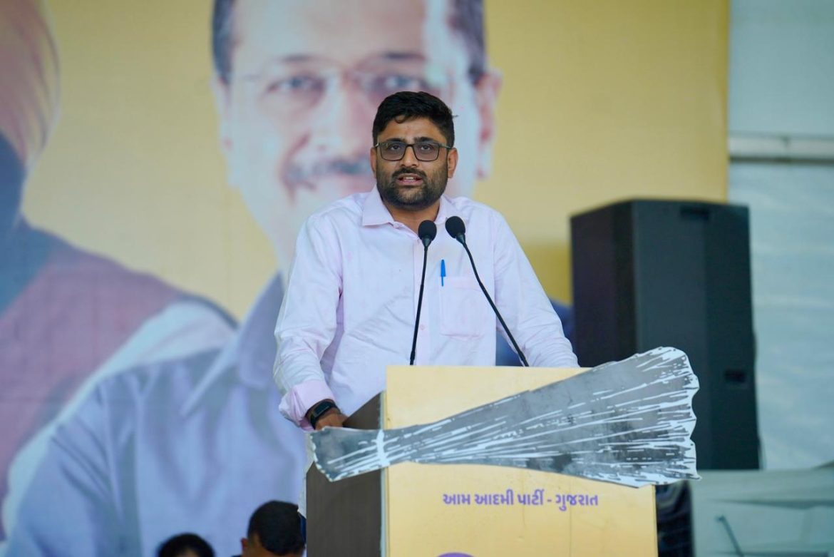 गोपाल इटालिया ने उठाए किसानों और जनता के मुद्दे, बीजेपी सरकार पर लगाया लापरवाही का आरोप