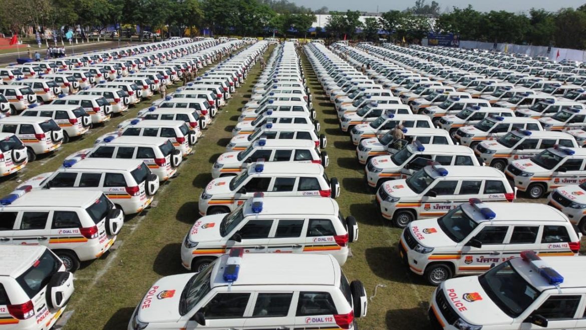 बलजेट पन्नू: पंजाब पुलिस के लिए मुख्यमंत्री भगवंत मान ने सौंपे 508 नई आपातकालीन वाहन