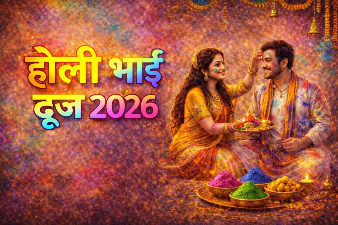 होली भाई दूज 2026: शुभ मुहूर्त, तिलक समय और भाई-बहन के रिश्ते को मजबूत बनाने का महत्व