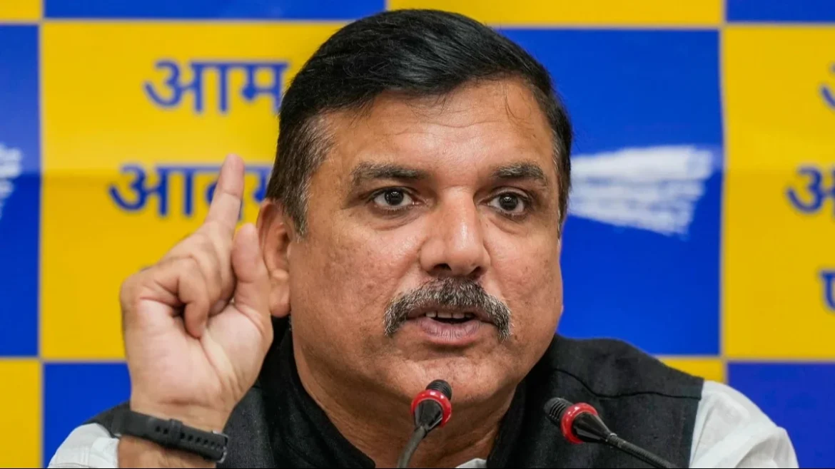 संजय सिंह ने जस्टिस स्वर्ण कांता पर साधा निशाना, केजरीवाल के सत्याग्रह को बताया जायज।
