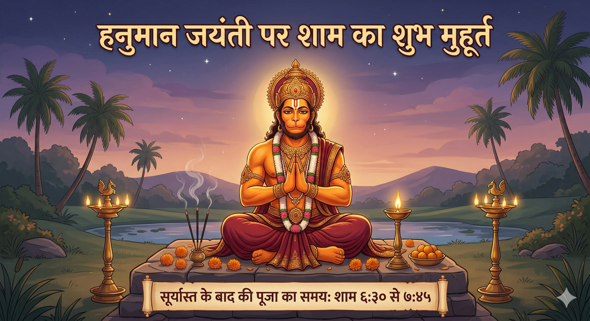 सुबह छूट गई बजरंगबली की पूजा ? घबराएं नहीं, शाम को इस शुभ मुहूर्त में करें वंदन, मिलेगा दोगुना फल