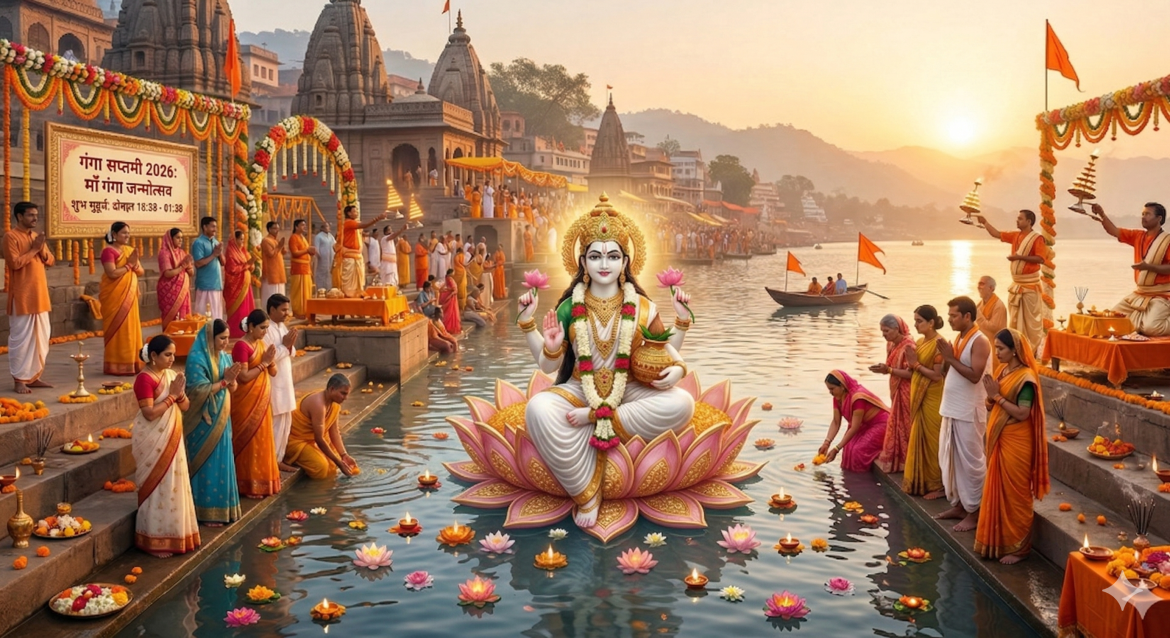 Ganga Saptami 2026: कब है गंगा सप्तमी? जानें शुभ मुहूर्त, पूजा विधि और इस दिन का विशेष महत्व