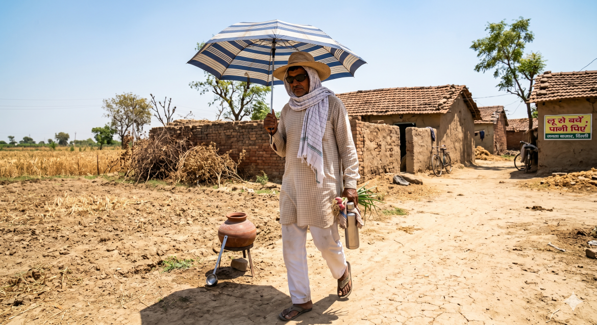 क्या आपको भी लग रही है तेज धूप? जानें लू (Heatstroke) के लक्षण और बचाव के रामबाण घरेलू नुस्खे