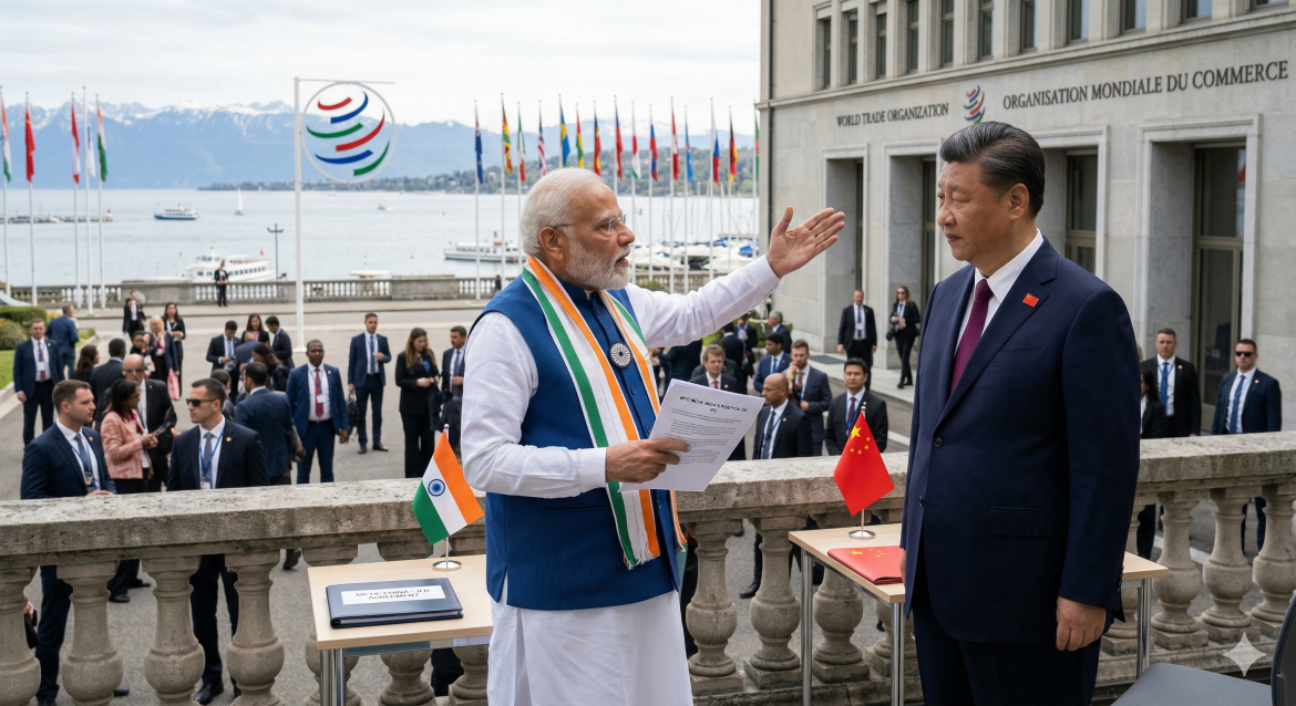 WTO में भारत की बड़ी जीत: चीन का IFD समझौता रोका, अब आर्थिक दोस्ती के लिए गिड़गिड़ा रहा ड्रैगन