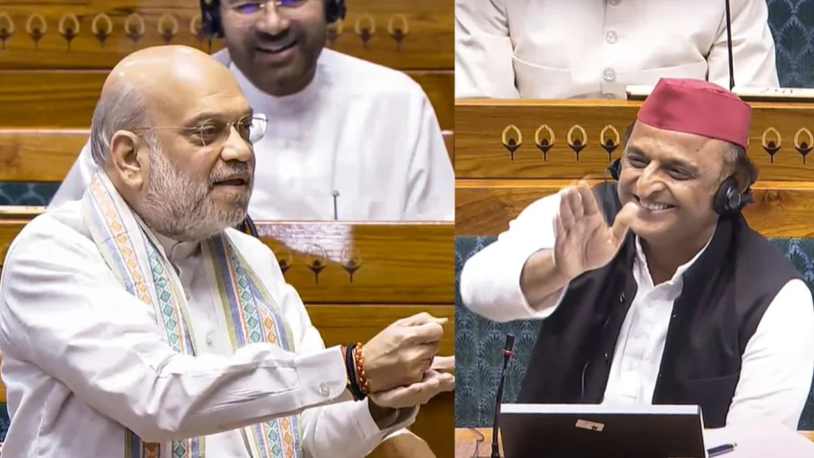 संसद में आरक्षण और जनगणना पर संघर्ष: अखिलेश यादव के प्रश्नों पर अमित शाह का स्पष्ट उत्तर