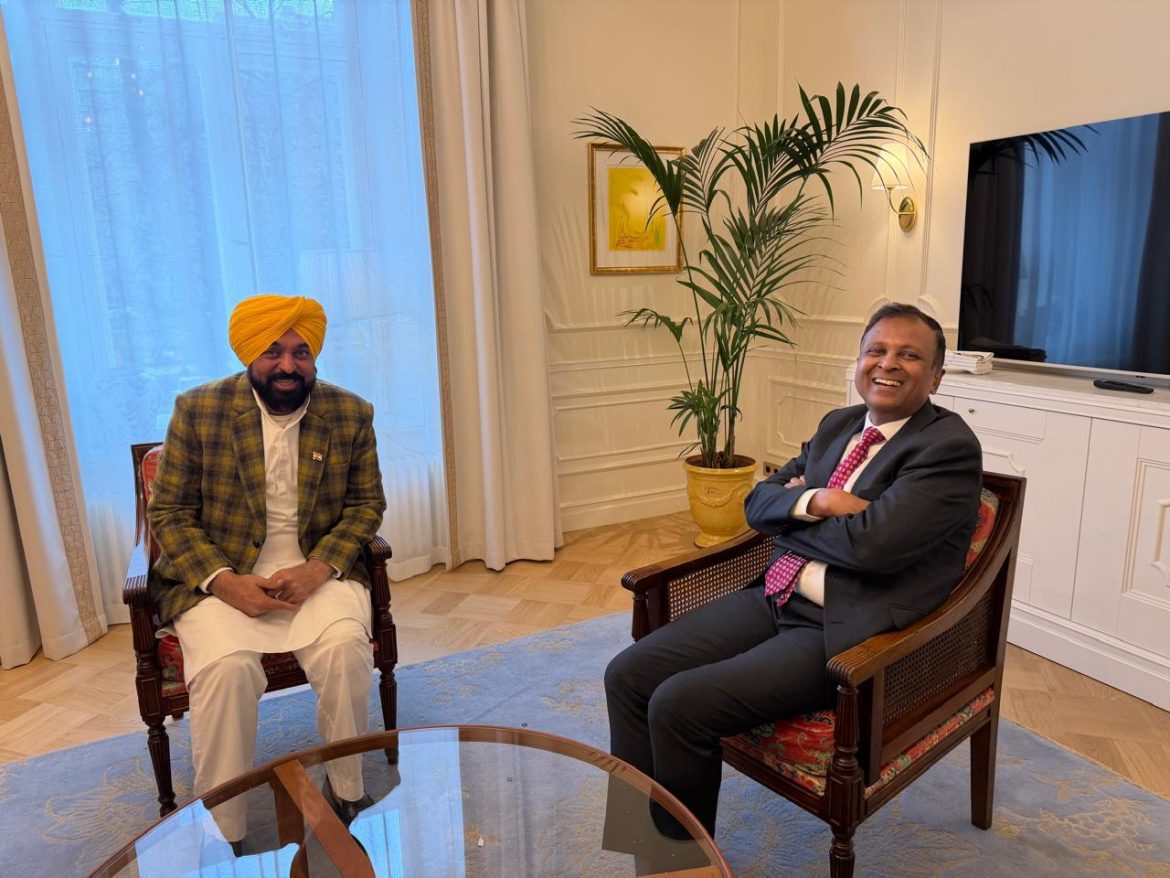 फिनलैंड में भारतीय राजदूत से मुख्यमंत्री भगवंत मान की अहम बैठक, पंजाब-फिनलैंड सहयोग पर जोर