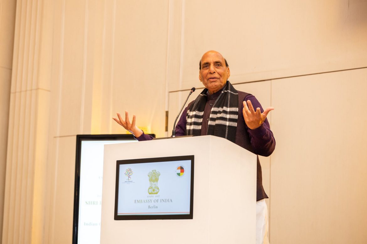 Delighted to interact with the members of Indian community in Berlin. The Indian diaspora is the Living Bridge between India and Germany and it has evolved into a strong force in the recent years. During my interaction, I underlined India’s rapid economic growth and technological… pic.twitter.com/p7tCL61F6k&mdash; Rajnath Singh (@rajnathsingh) April 22, 2026