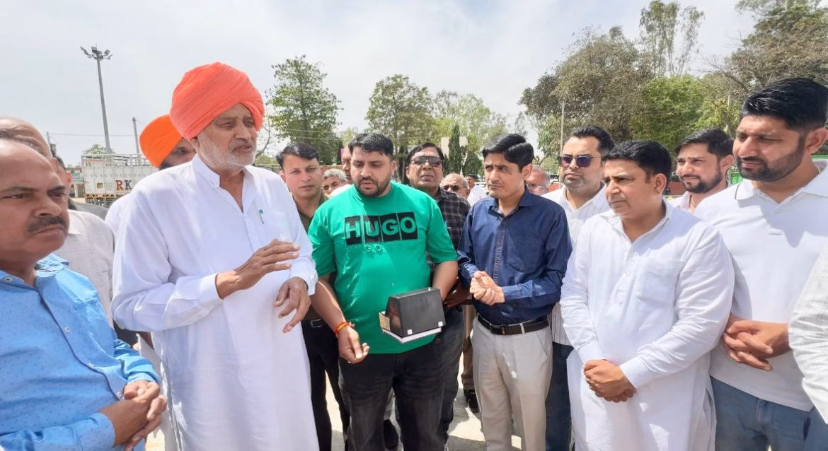 कृषि मंत्री श्याम सिंह राणा ने यमुनानगर मंडी का किया निरीक्षण, MSP पर गेहूं खरीद का दिया भरोसा