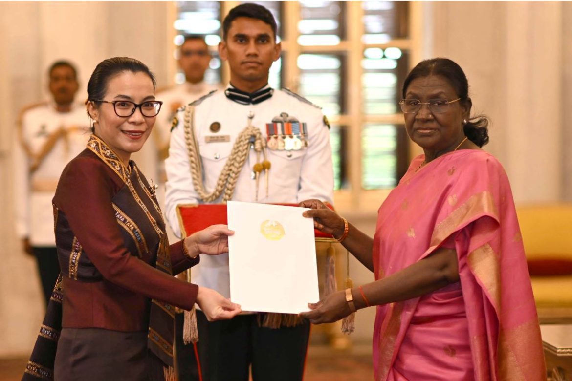 राष्ट्रपति द्रौपदी मुर्मू ने चार देशों के नवनियुक्त राजदूतों के परिचय पत्र स्वीकार किए