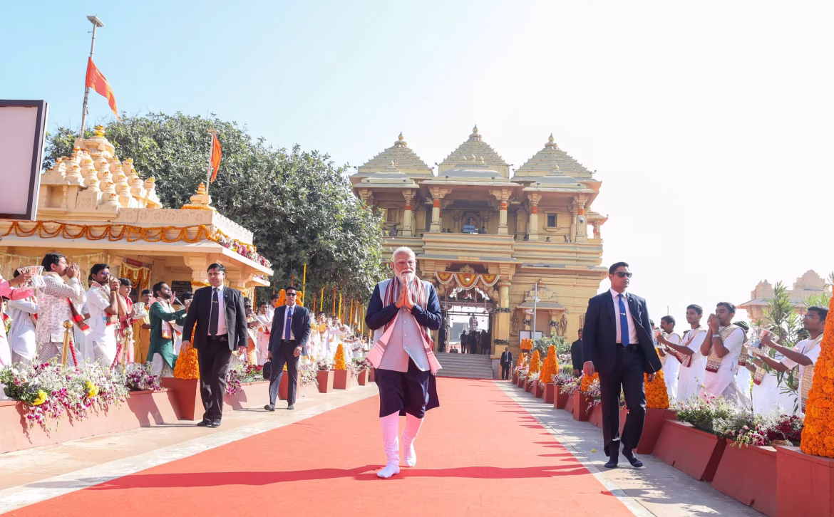सोमनाथ मंदिर की 75वीं वर्षगांठ: प्रधानमंत्री नरेंद्र मोदी का बड़ा ऐलान, 1000 दिनों तक होगी विशेष पूजा