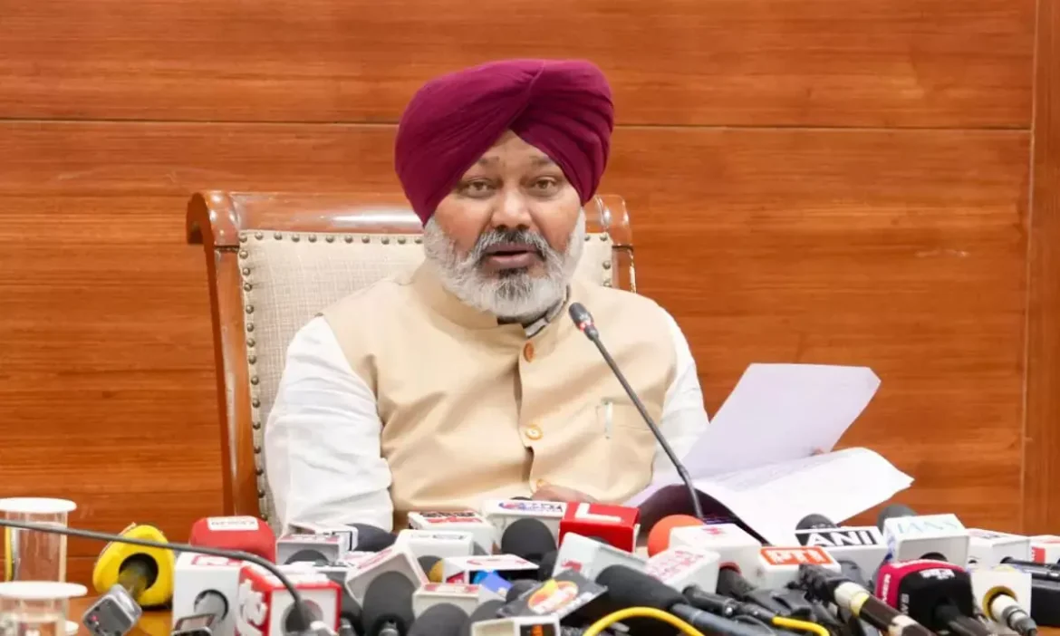 पंजाब द्वारा नया कीर्तिमान स्थापित: शुरुआत से अब तक की सबसे अधिक जीएसटी प्राप्ति, विकास दर में भारत में सबसे आगे: हरपाल सिंह चीमा