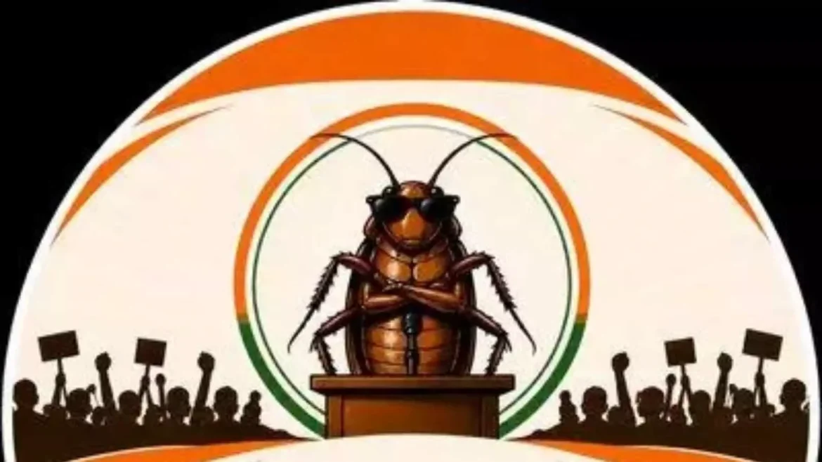 ऑर्गनाइजर' ने 'कॉकरोच जनता पार्टी' (CJP) को बताया विघटनकारी, सोशल मीडिया नैरेटिव पर छिड़ी बहस