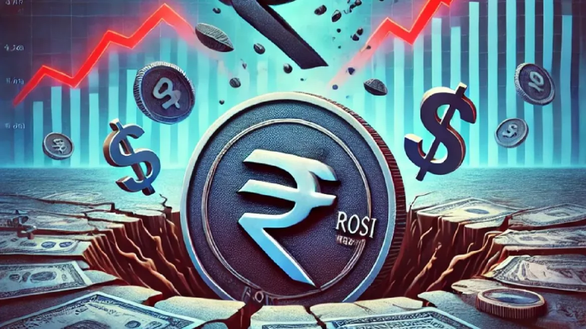ऐतिहासिक गिरावट: भारतीय रुपया 95.50 के रिकॉर्ड निचले स्तर पर, अमेरिका-ईरान तनाव और महंगे क्रूड ने बढ़ाई मुसीबत