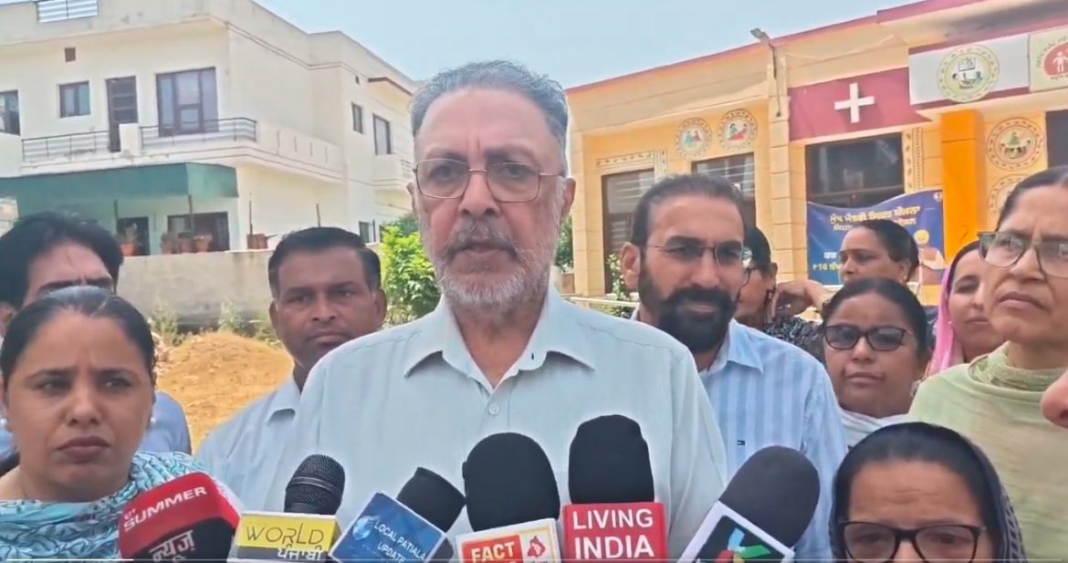 पटियाला देहाती में विकास की गति: डॉ. बलबीर सिंह ने आनंद नगर B में पार्क के निर्माण कार्य का किया शुभारंभ