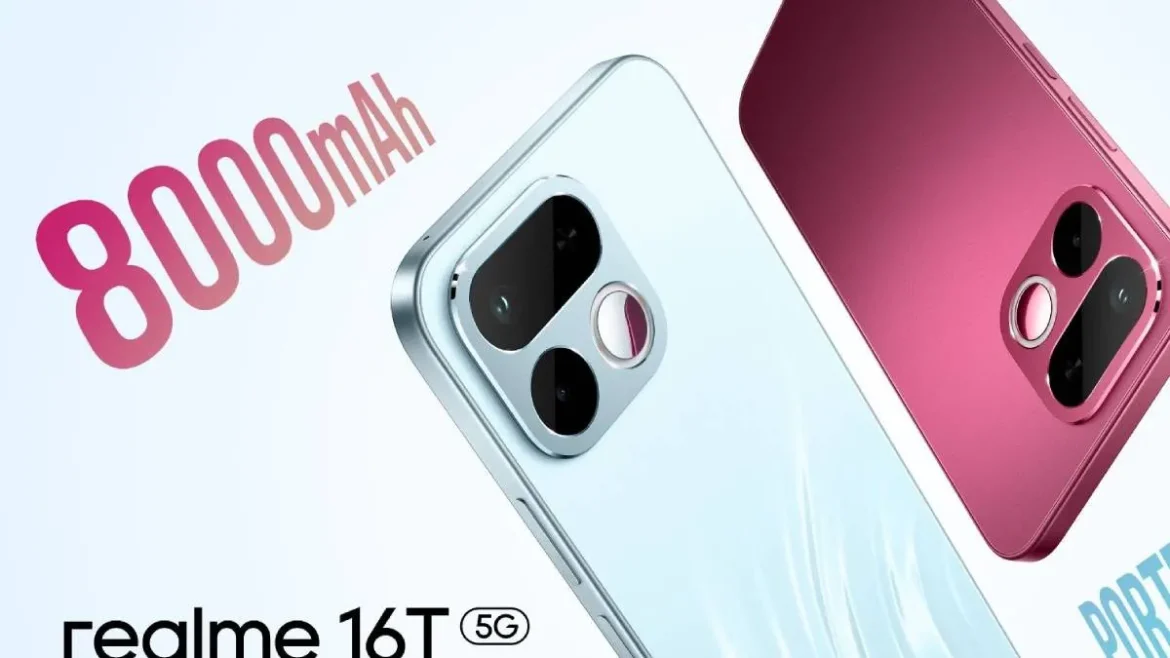 Realme का धमाका: 8000mAh की 'All Star' बैटरी के साथ लॉन्च होगा Realme 16T 5G, जानें कीमत और फीचर्स