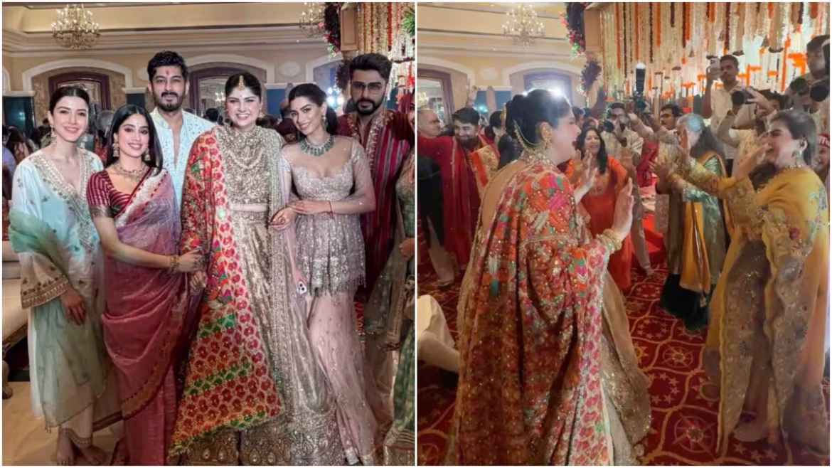 अंशुला कपूर और रोहन ठक्कर की शादी की रस्में शुरू: प्री-वेडिंग सेलिब्रेशन में झूमता दिखा कपूर खानदान, देखें तस्वीरें