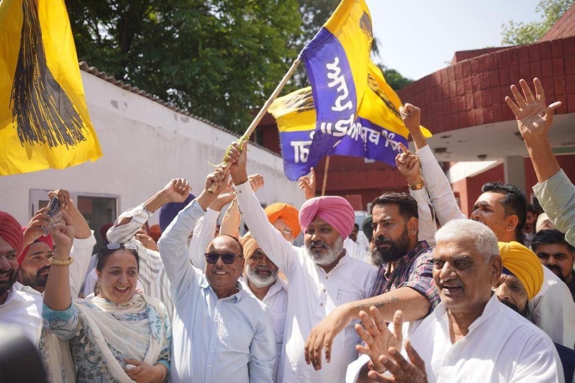 पंजाब म्यूनिसिपल चुनावों में आम आदमी पार्टी की ऐतिहासिक जीत