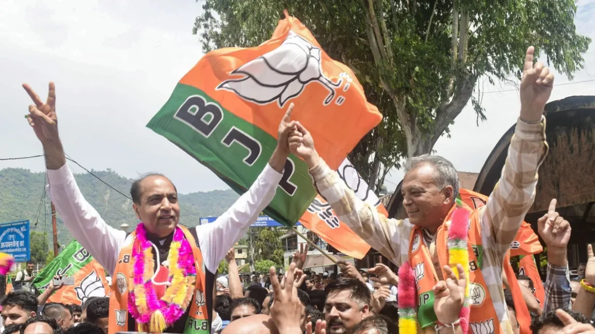 हिमाचल निकाय चुनाव परिणाम: भाजपा का तीन नगर निगमों पर कब्जा, कांग्रेस केवल पालमपुर में सिमटी