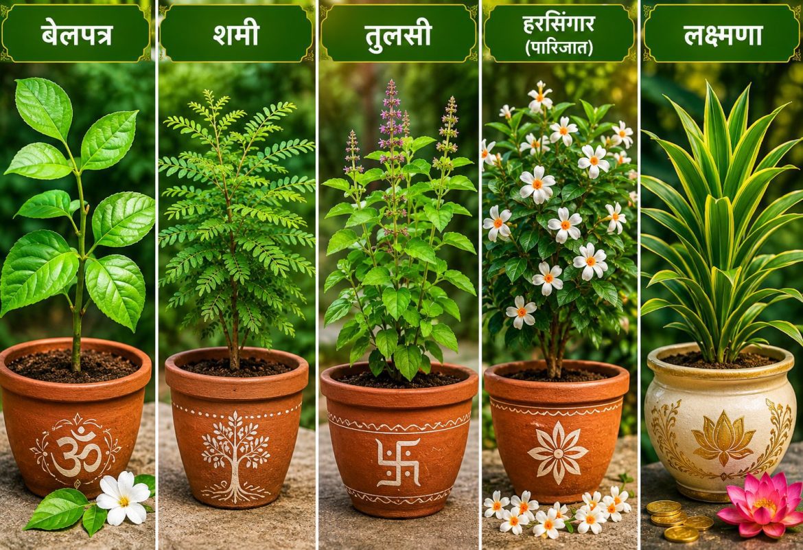 सावन में घर लाएं ये 5 शुभ पौधे: बरसेगी शिव कृपा और घर में बढ़ेगी सुख-समृद्धि