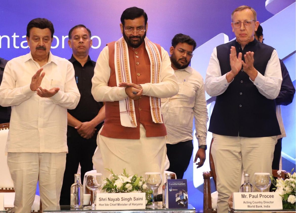 हरियाणा का डिजिटल सफर: मुख्यमंत्री नायब सिंह सैनी ने गुरुग्राम में किया 'AI सैंडबॉक्स' का उद्घाटन, भविष्य के लिए बड़े लक्ष्य तय
