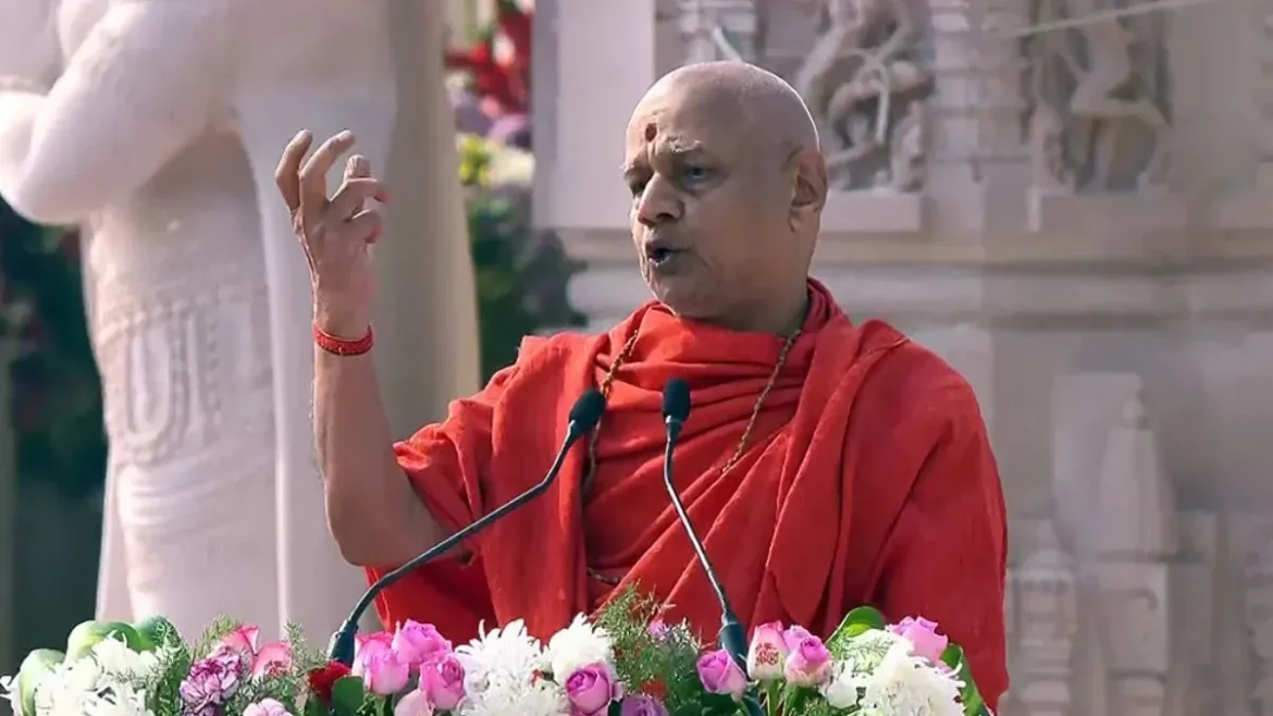 राम मंदिर चढ़ावा चोरी पर बोले स्वामी गोविंद देव गिरी: 'दोषी चाहे कितना भी बड़ा हो, मिले सख्त सजा'
