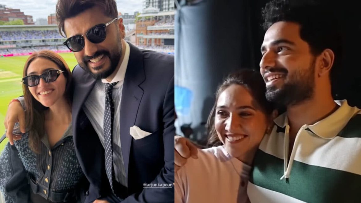 अर्जुन कपूर और साहिबा बाली के अफेयर की चर्चा: लंदन के लॉर्ड्स मैदान में साथ मैच देखते आए नजर, तस्वीरें हुईं वायरल
