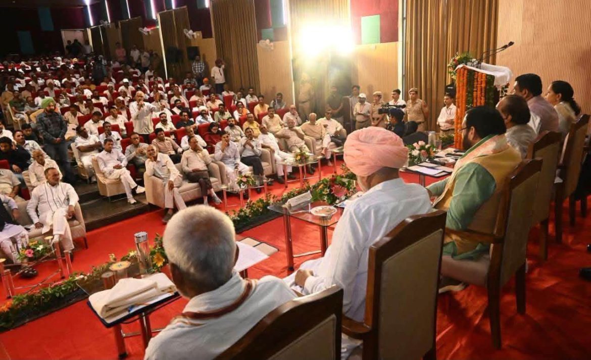 कृषि मंत्री श्याम सिंह राणा ने पंचकूला में प्राकृतिक खेती संवाद कार्यक्रम में दिया हरित क्रांति 2.0 पर जोर