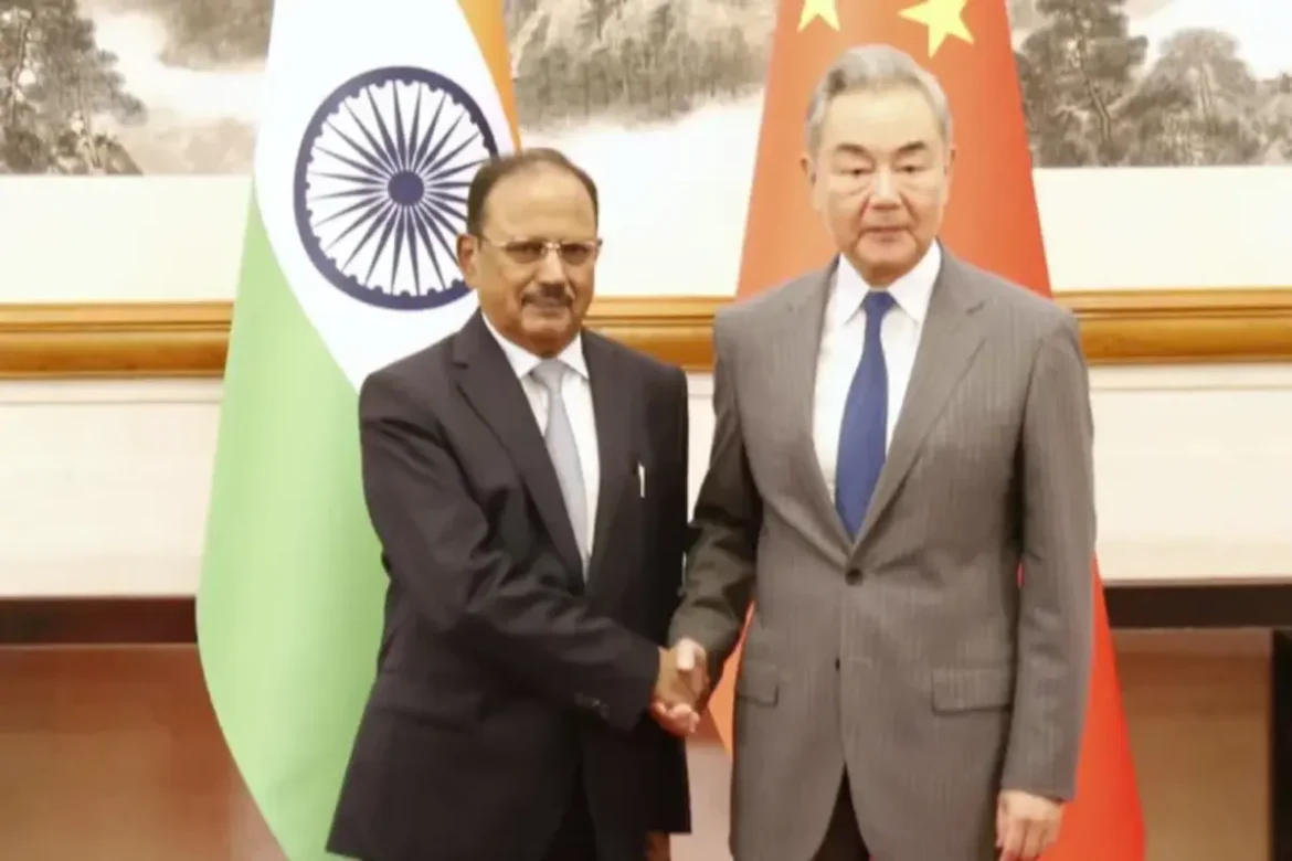 भारत-चीन सीमा विवाद पर अजित डोभाल और वांग यी की अहम बैठक, LAC पर शांति बनाए रखने पर जोर
