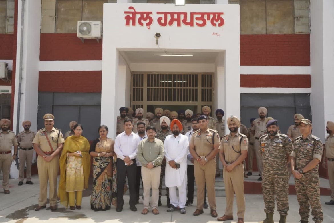 रवजोत सिंह ने बठिंडा सेंट्रल जेल का किया दौरा, नए नशा मुक्ति केंद्र का उद्घाटन; कैदियों के पुनर्वास पर जोर