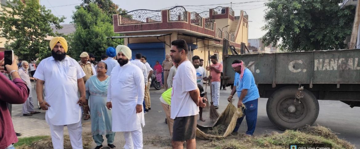 मिशन क्लीन पंजाब’ का दूसरा चरण नंगल में जारी, हरजोत सिंह बैंस ने स्वच्छता के लिए जनभागीदारी पर दिया जोर